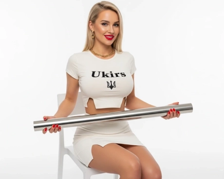 Stainless steel pipe ∅ 40x1 mm 600 GRIT AISI 304