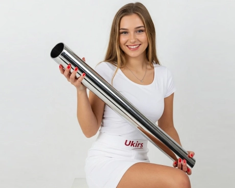 Труба нержавіюча ∅ 45х1.5 мм 600 GRIT (дзеркально полірована) AISI 304