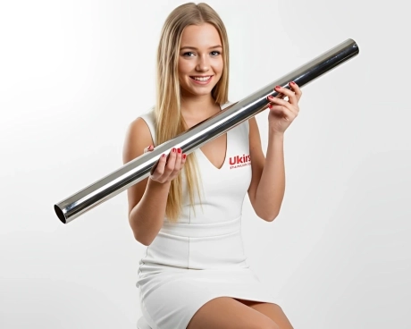 Труба нержавіюча ∅ 48.3х1.5 мм 600 GRIT AISI 304