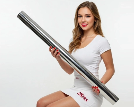 Труба нержавіюча ∅ 50.8х1.5 мм 600 GRIT (дзеркально полірована) AISI 304