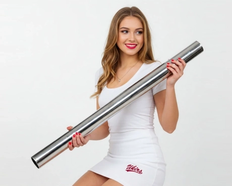 Труба нержавіюча ∅ 50.8х2 мм 600 GRIT (дзеркальна, полірована) AISI 304