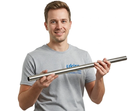 Труба нержавіюча ∅ 18х1.5 мм 600 GRIT AISI 304