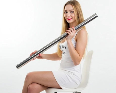 Stainless steel pipe ∅ 28x1.5 mm 600 GRIT AISI 304