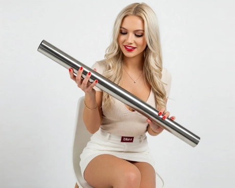 Труба нержавіюча ∅ 32х2.5 мм 600 GRIT (дзеркальна, полірована) марка AISI 304
