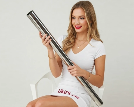 Stainless steel pipe ∅ 40x1 mm 600 GRIT AISI 304