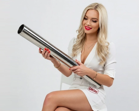 Труба нержавіюча ∅ 48.3х1.5 мм 600 GRIT AISI 304