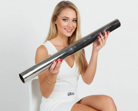 Труба нержавіюча ∅ 50.8х2 мм 600 GRIT (дзеркально полірована) AISI 304