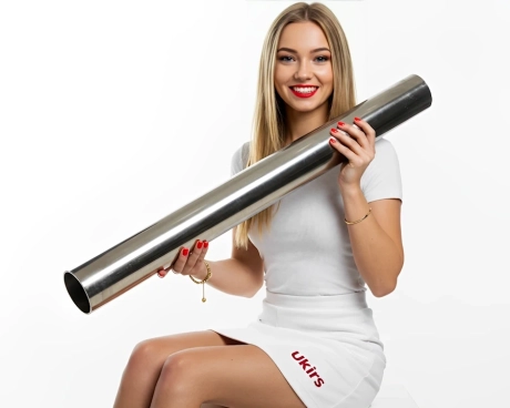 Труба нержавеющая ∅ 60.3х2 мм 600 GRIT AISI 304