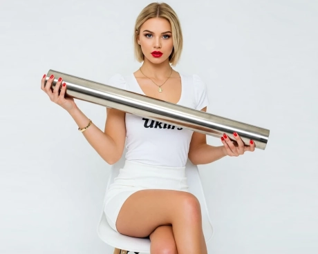 Труба нержавіюча ∅ 80х1.5 мм 600 GRIT AISI 304