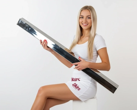 Труба нержавіюча 60х60х3 мм 600 GRIT AISI 201