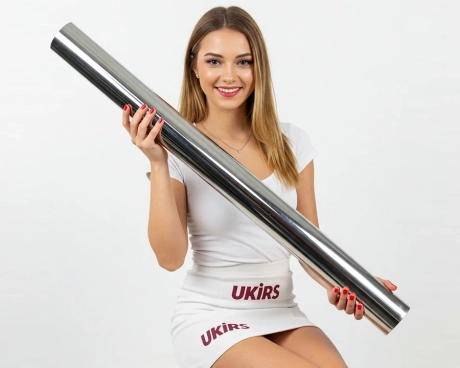 Труба нержавіюча ∅ 60.3х3 мм 600 GRIT AISI 304