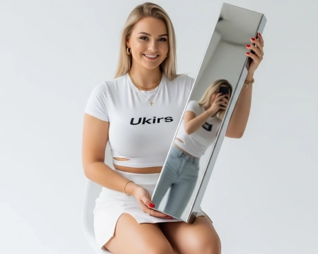 Stainless steel pipe 120x60x2 mm 600 GRIT AISI 304