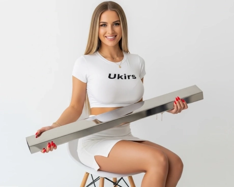 Труба нержавіюча 80х30х1,5 мм 600 GRIT (дзеркальна, полірована) AISI 201
