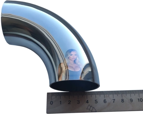 Відвід нержавіючий ∅ 50.8х1.5 мм 400 GRIT AISI 304