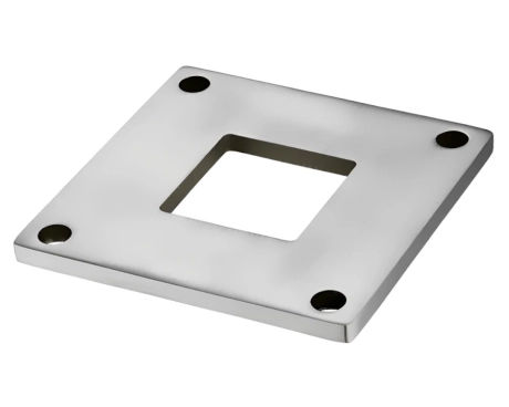 Фланець нержавіючий для труби 40х40 (75х75) мм AISI 304