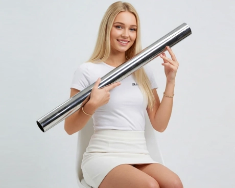 Труба нержавіюча ∅ 48.3х1.5 мм 600 GRIT AISI 304