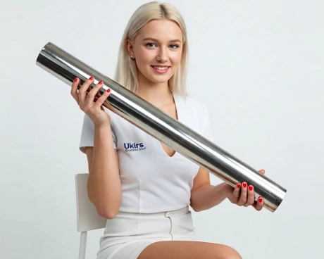 Труба нержавіюча ∅ 60.3х3 мм 600 GRIT AISI 304