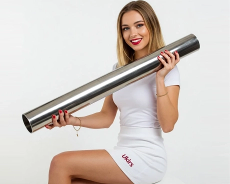 Труба нержавіюча ∅ 70х1.5 мм 600 GRIT AISI 304