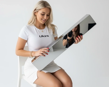 Stainless steel pipe 120x60x2 mm 600 GRIT AISI 304