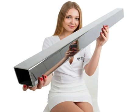 Труба нержавіюча 80х80х2 мм 600 GRIT (дзеркальна, полірована) марка AISI 304