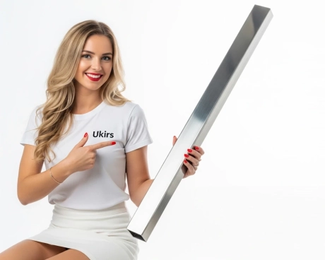 Труба нержавіюча 50х50х2 мм 600 GRIT AISI 201