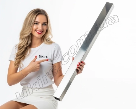 Труба нержавіюча 50х50х2 мм 600 GRIT AISI 201