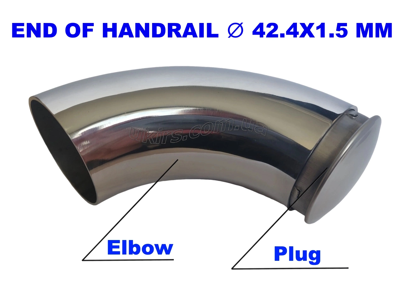 Handrail end ∅ 42.4x1.5 mm