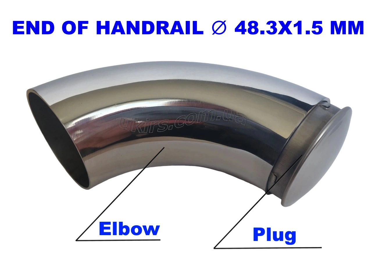 Handrail end ∅ 48.3x1.5 mm